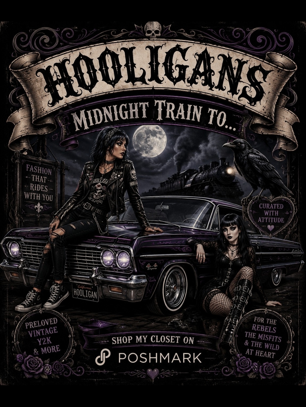 Hooligans Midnight Train Show. Rolls Out At Midnight - Picture 1 of 1